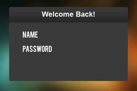 10 added some text How to Create a Login Screen in Photoshop