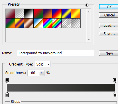36 gradient for footer How to Create Dark Web Design in Photoshop