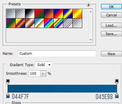 7 stroke gradient for normal button How to Create Mini Web UI Buttons in Photoshop