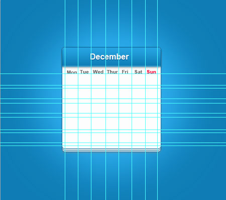 19 calendar lines How to Create a Calendar in Photoshop