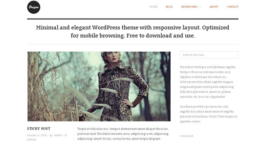 wp responsive theme 11 Collection of Free Responsive Wordpress Themes