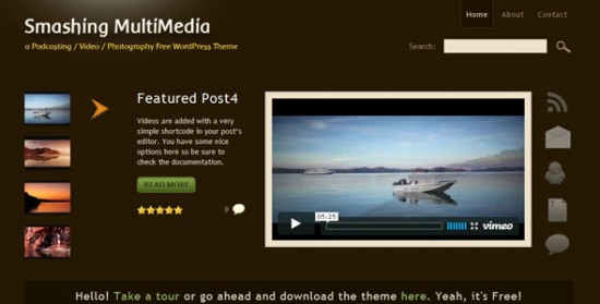 1105 550x279 18 Free and Premium Wordpress Video Themes