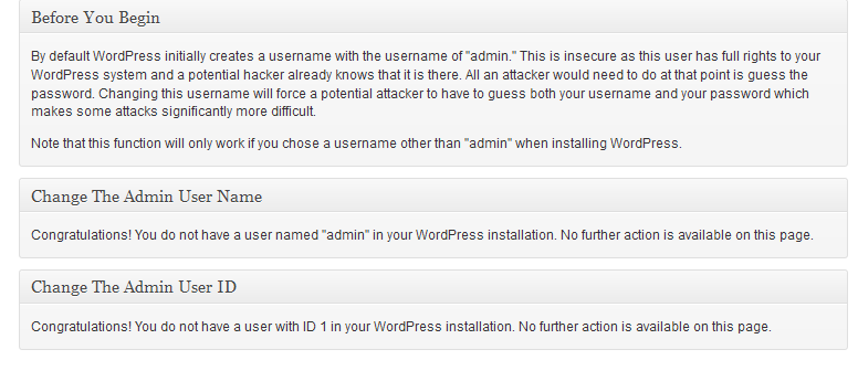 better wp security plugin user1 Protect your Wordpress Website with Better WP Security Plugin