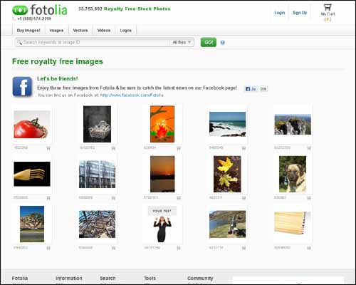 fotolia 30+ Free Royalty Stock Photos Websites