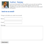 Author Contact Form – How to Create a Contact Author Form without a Plugin