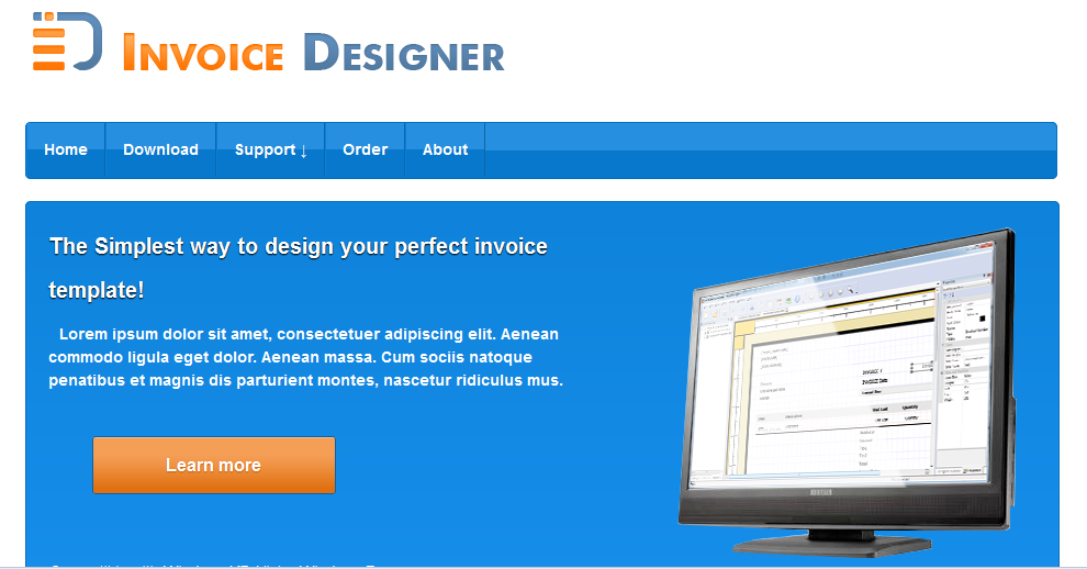 invoice designer